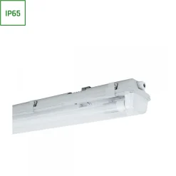 Teollisuusvalaisin Spectrum Limea LED-putki G13 2x60cm IP65 710x100x85mm tiivistetty harmaa