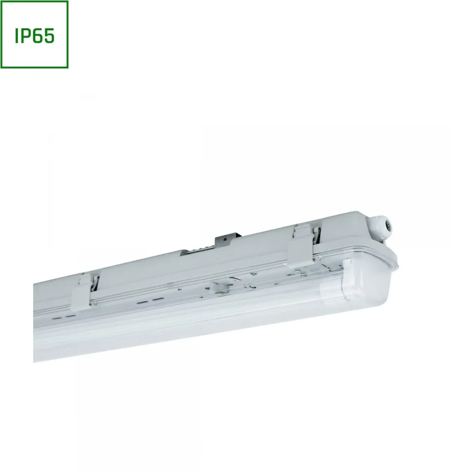 Teollisuusvalaisin Spectrum Limea LED-putki G13 1x150cm IP65 1600x75x90mm tiivistetty harmaa