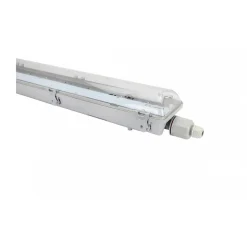 Teollisuusvalaisin Spectrum Limea LED SMD5630 24W 60cm 4000K IP66 läpinäkyvä 675x83x38mm harmaa