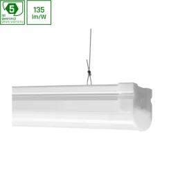 Teollisuusvalaisin Spectrum Limea Slim 60W 130° 3000K 1700x60x75mm valkoinen