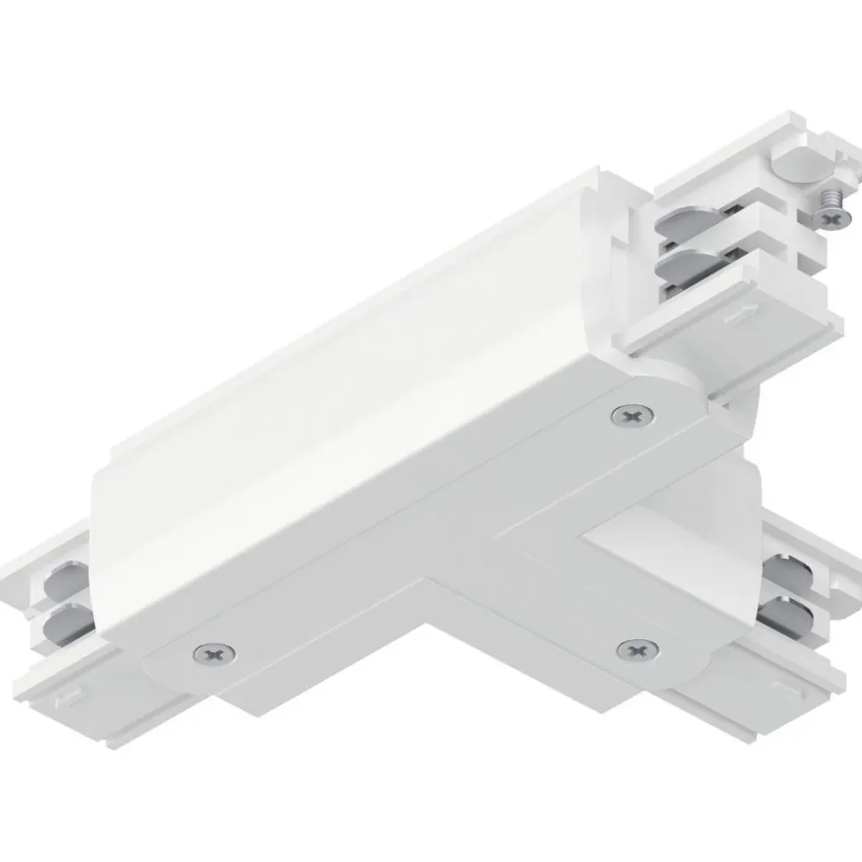 T-liitin Paulmann ProRail3, 167.5x101mm, vasen, hopea