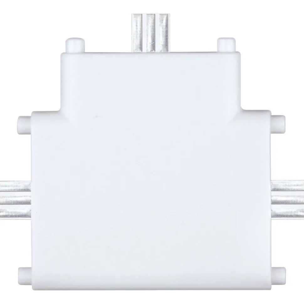 T-liitin Paulmann Clever Connect Border, 50x50mm, mattavalkoinen