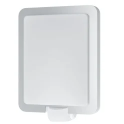 Tunnistinvalaisin Eglo Mussotto 28W 210x305x90 mm E27 IP44 harjattu teräs/valkoinen