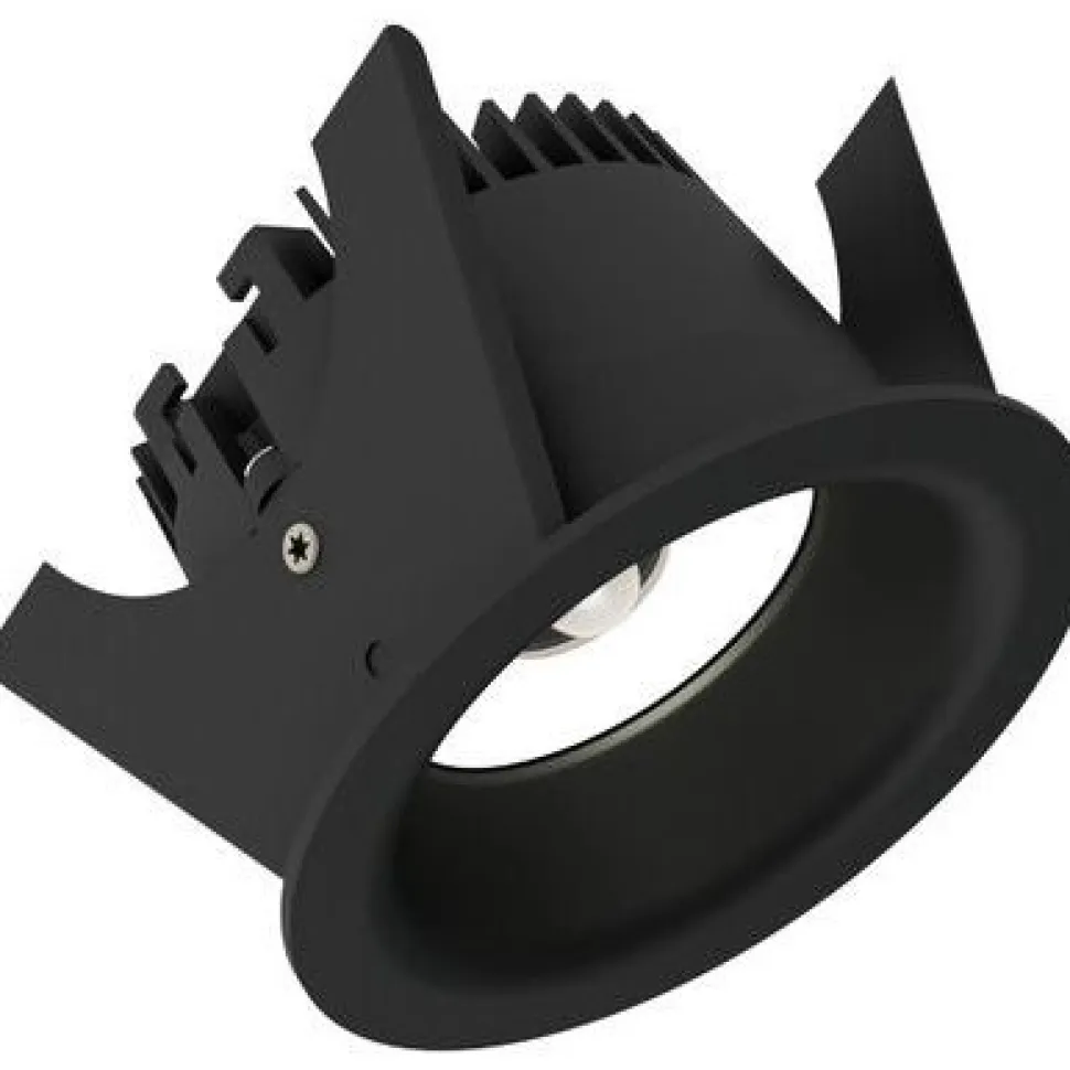Tunnistinvalaisin Illuxtron Linea Sensor Ø75mm, HV, 600lm, 3000K, 80°, musta