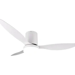 Tuuletinkattovalaisin Trio Göteborg Ø132cm LED mattamusta