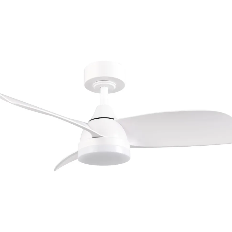 Tuuletinkattovalaisin Trio Helsinki Ø90cm LED mattamusta