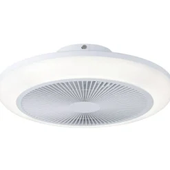 Tuuletinvalaisin Eglo Sayulita Ø46cm, 2700-6500K, IP20, valkoinen/musta