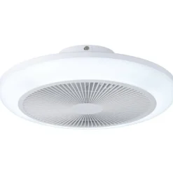 Tuuletinvalaisin Eglo Sayulita Ø46cm, 2700-6500K, IP20, valkoinen/musta