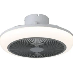 Tuuletinvalaisin Eglo Sayulita Ø46cm, 2700-6500K, IP20, valkoinen/musta