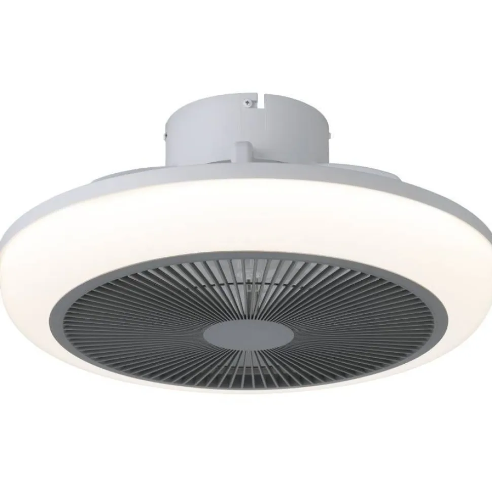 Tuuletinvalaisin Eglo Sayulita Ø46cm, 2700-6500K, IP20, valkoinen/musta