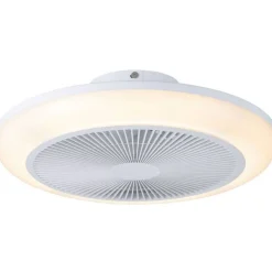 Tuuletinvalaisin Eglo Sayulita Ø46cm, 2700-6500K, IP20, valkoinen/musta