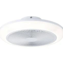 Tuuletinvalaisin Eglo Sayulita RGB Ø46cm, 2700-6500K, IP20, valkoinen/musta
