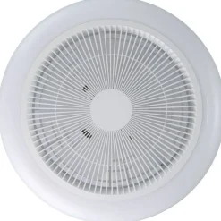 Tuuletinvalaisin Eglo Sayulita RGB Ø46cm, 2700-6500K, IP20, valkoinen/musta