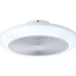 Tuuletinvalaisin Eglo Sayulita RGB Ø46cm, 2700-6500K, IP20, valkoinen/musta