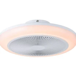 Tuuletinvalaisin Eglo Sayulita RGB Ø46cm, 2700-6500K, IP20, valkoinen/musta