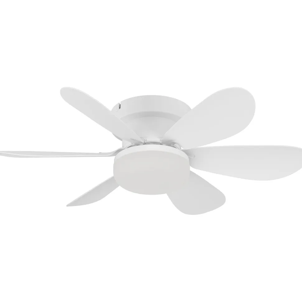 Tuuletinvalaisin Eglo Clovelly Ø52cm 15W LED CCT IP20 kaukosäädin valkoinen