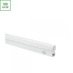 Työpistevalaisin Spectrum T5 900mm 10W 4000K 120° on/off-katkaisija 892x25x36mm valkoinen