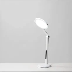 Työpöytävalaisin kirkasvalolla Innolux Oslo 60cm 16W USB valkoinen