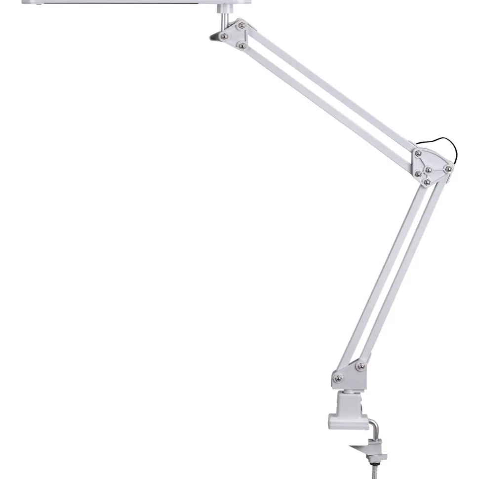 Työpöytävalaisin FocusLight Raul LED 5,6W 230V 350lm IP20 hopea