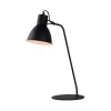 Työpöytävalaisin Lucide Shadi Ø20x50cm 40W himmennettävä musta