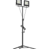 Työvalaisin LED Max, 2x50W, 2x4000lm, 4000K, IP44, tripod-jalusta