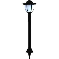 Ulkoaurinkokennovalaisimet 3 kpl led musta