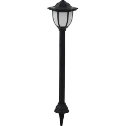 Ulkoaurinkokennovalaisimet 6 kpl led musta