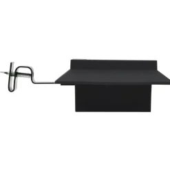 Ulkoaurinkokennovalaisin 6 kpl led neliö 12cm musta