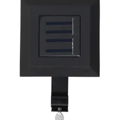 Ulkoaurinkokennovalaisin 12 kpl led neliö 12 cm musta