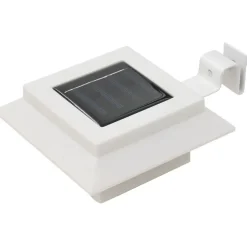 Ulkoaurinkokennovalaisin 6 kpl led neliö 12cm valkoinen