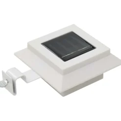 Ulkoaurinkokennovalaisin 6 kpl led neliö 12cm valkoinen