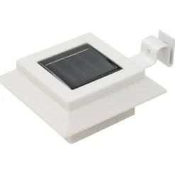Ulkoaurinkokennovalaisin 12 kpl led neliö 12 cm valkoinen