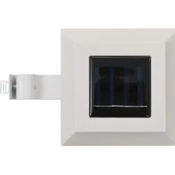 Ulkoaurinkokennovalaisin 12 kpl led neliö 12 cm valkoinen