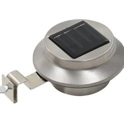 Ulkoaurinkokennovalaisin 12 kpl led pyöreä 12cm valkoinen