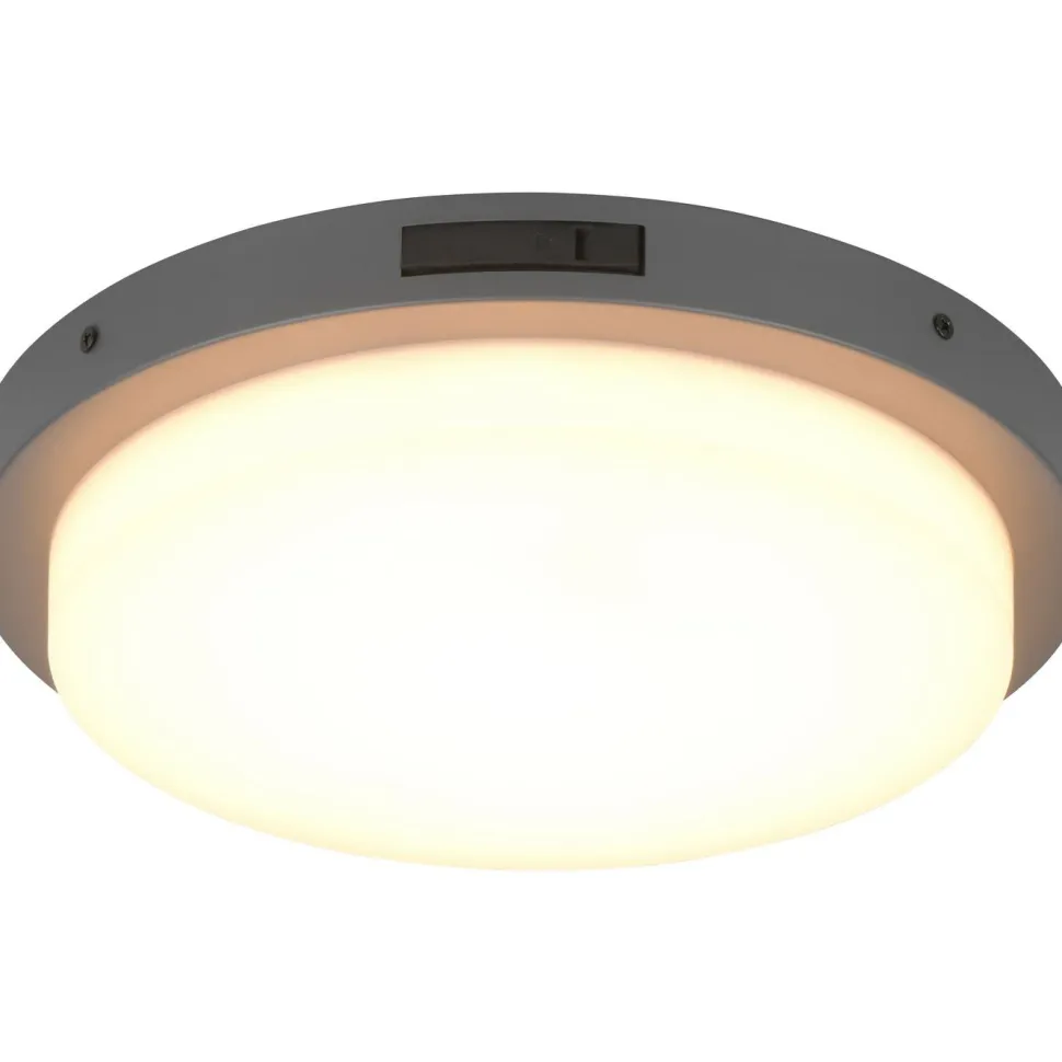Ulkokattovalaisin Trio Bermejo Ø30cm LED antrasiitti