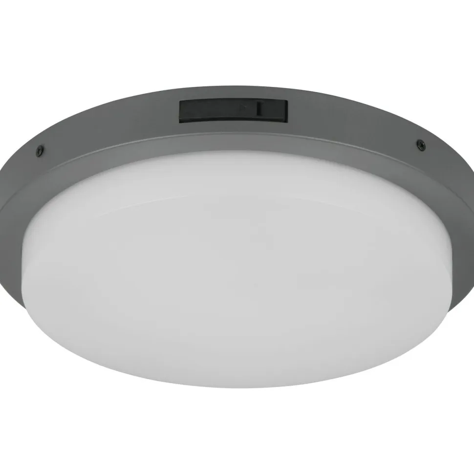 Ulkokattovalaisin Trio Bermejo Ø30cm LED antrasiitti