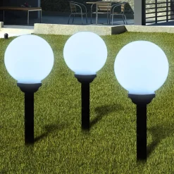 Ulkolamput polulle 6 kpl led 20 cm maapiikillä