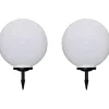 Ulkolamput polulle 2 kpl led 50 cm maapiikillä