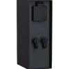 Ulkopistorasiapylväs Paulmann Plug & Shine Rio, IP44, antrasiitti
