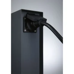 Ulkopistorasiapylväs Paulmann Plug & Shine Rio, IP44, antrasiitti