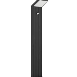 Ulkopylväsvalaisin Eglo LED Grottazzolina musta, säädettävä valosävy