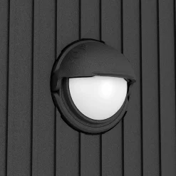 Ulkopylväsvalaisin Eglo LED Grottazzolina musta, säädettävä valosävy