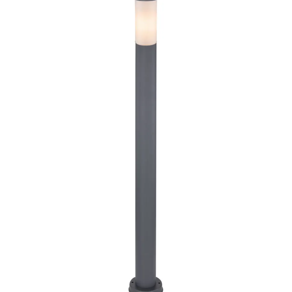 Ulkopylväsvalaisin Globo Boston IP44 110 cm antrasiitti