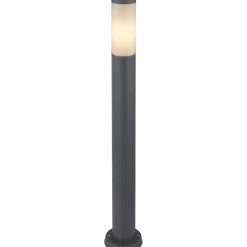 Ulkopylväsvalaisin Globo Boston IP44 80 cm antrasiitti