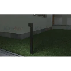 Ulkopylväsvalaisin Kanlux Gori IP44 50 cm antrasiitti