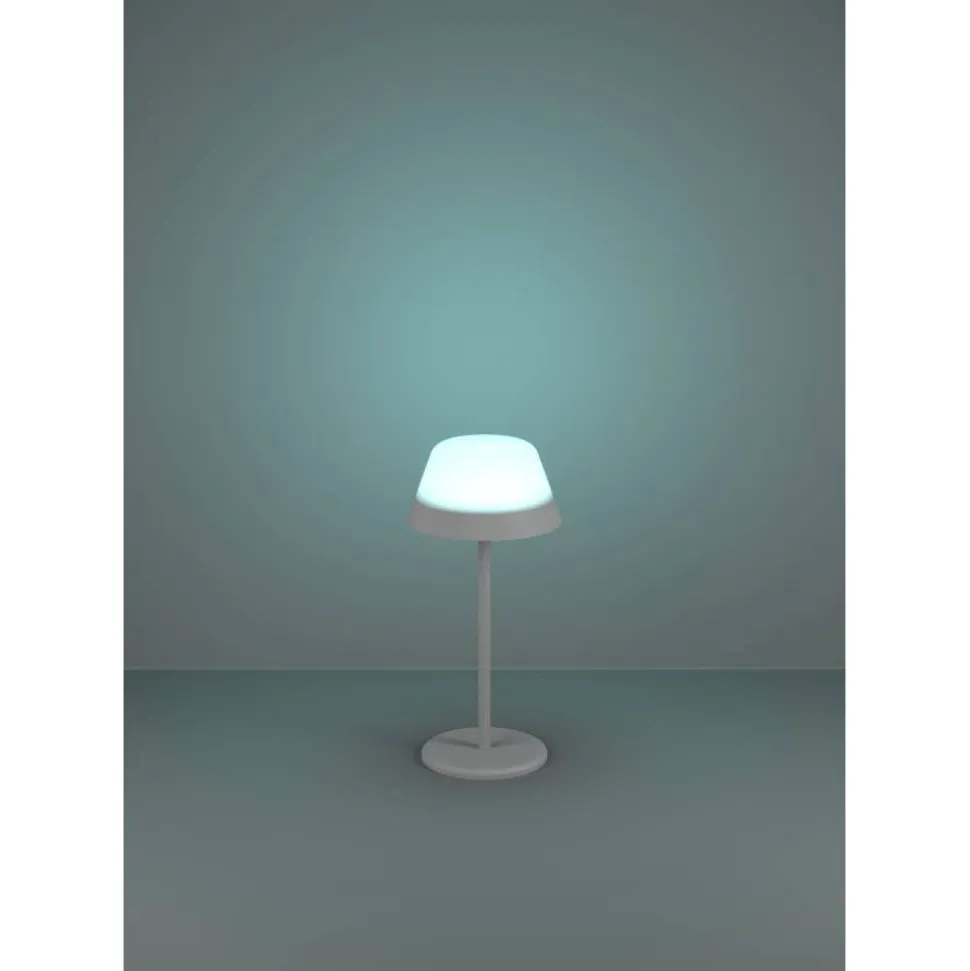 Ulkopöytävalaisin Eglo Meggiano LED RGB harmaa