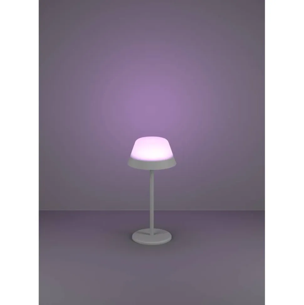 Ulkopöytävalaisin Eglo Meggiano LED RGB harmaa