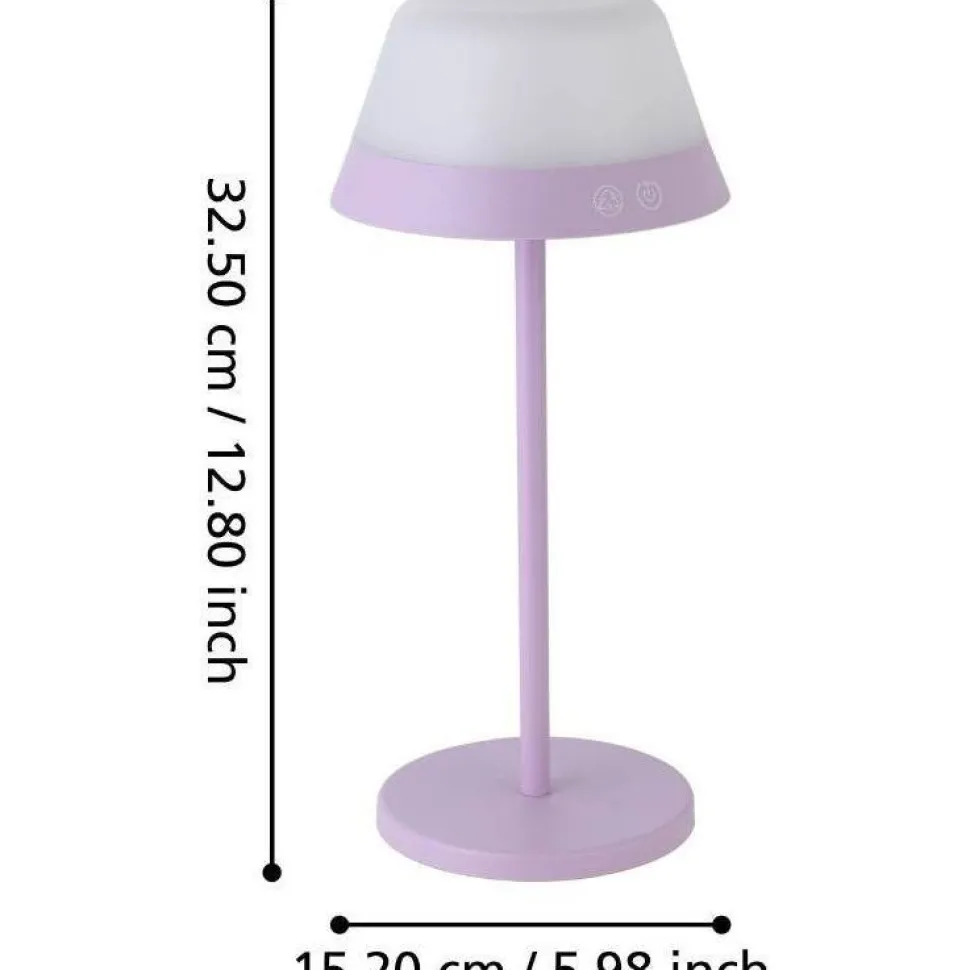 Ulkopöytävalaisin Eglo Meggiano LED RGB harmaa