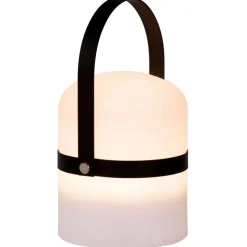 Ulkopöytävalaisin Lucide Little Joe Ø10cm, 3 Step himmennys, 1x0.3W/3200K, IP44, ruskea