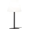 Ulkopöytävalaisin Star Trading GardenLight 280x280x600 mm harmaa